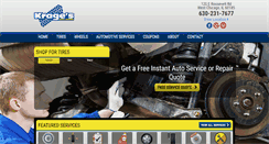 Desktop Screenshot of kragetire.com